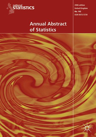 Annual Abstract of Statistics 2006