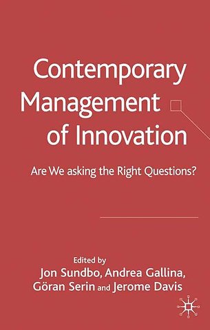 Contemporary Management of Innovation