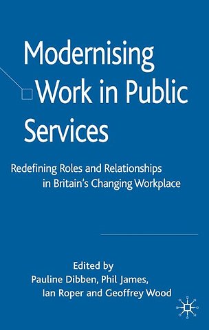 Modernising Work in Public Services