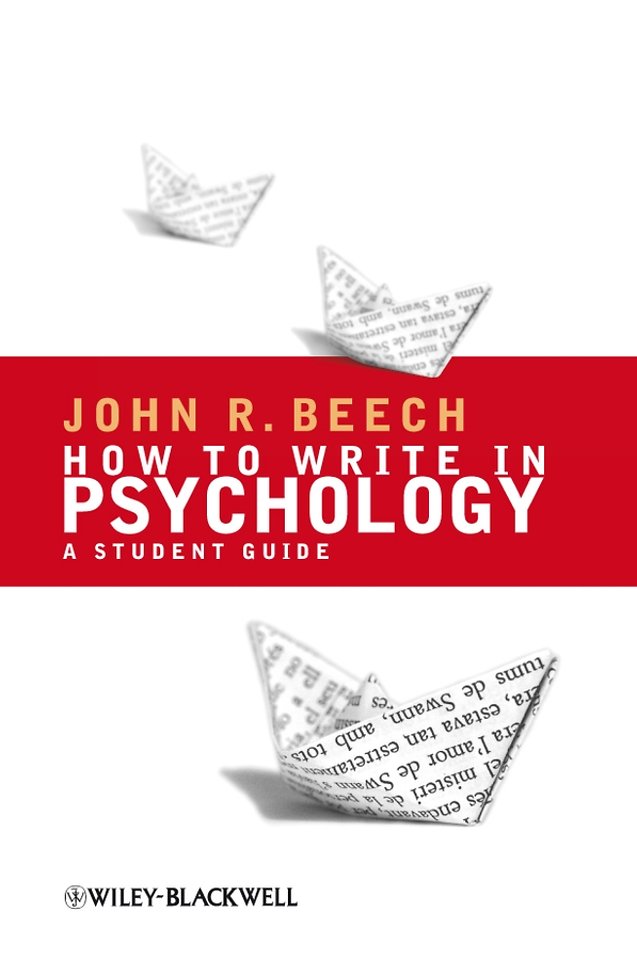 How to Write in Psychology – A Student Guide