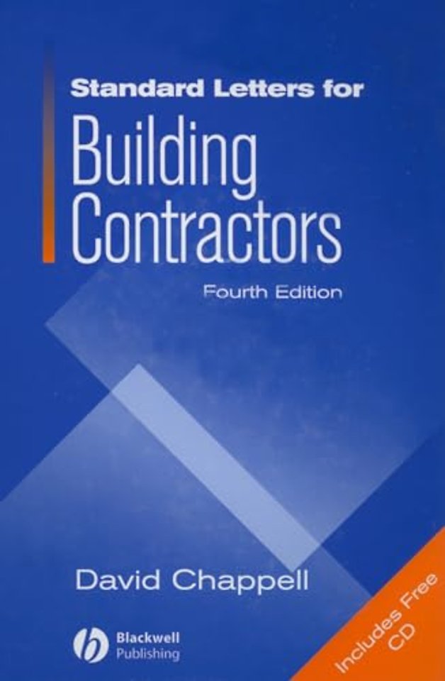 Standard Letters for Building Contractors 4e