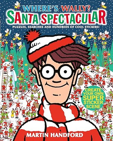 Where's Wally? Santa Spectacular Sticker Activity Book