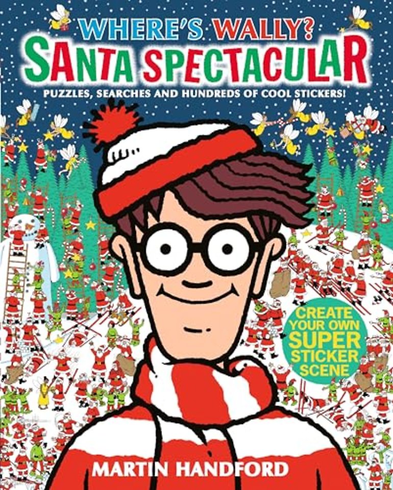 Where's Wally? Santa Spectacular Sticker Activity Book