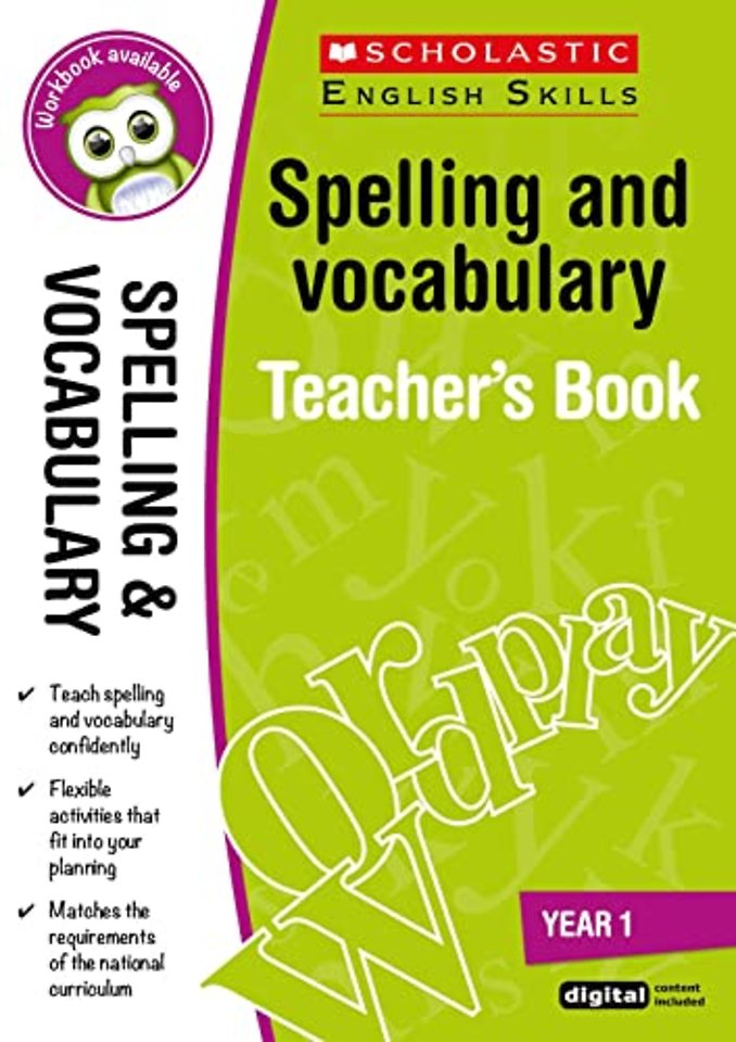 Spelling and Vocabulary Teacher's Book (Year 1)
