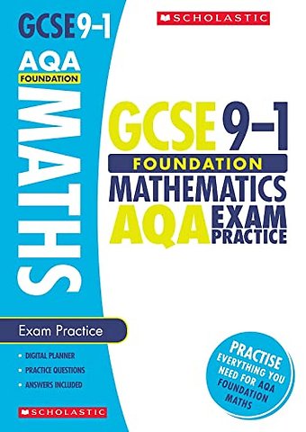 Maths Foundation Exam Practice Book for AQA