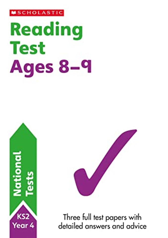 Reading Tests Ages 8-9
