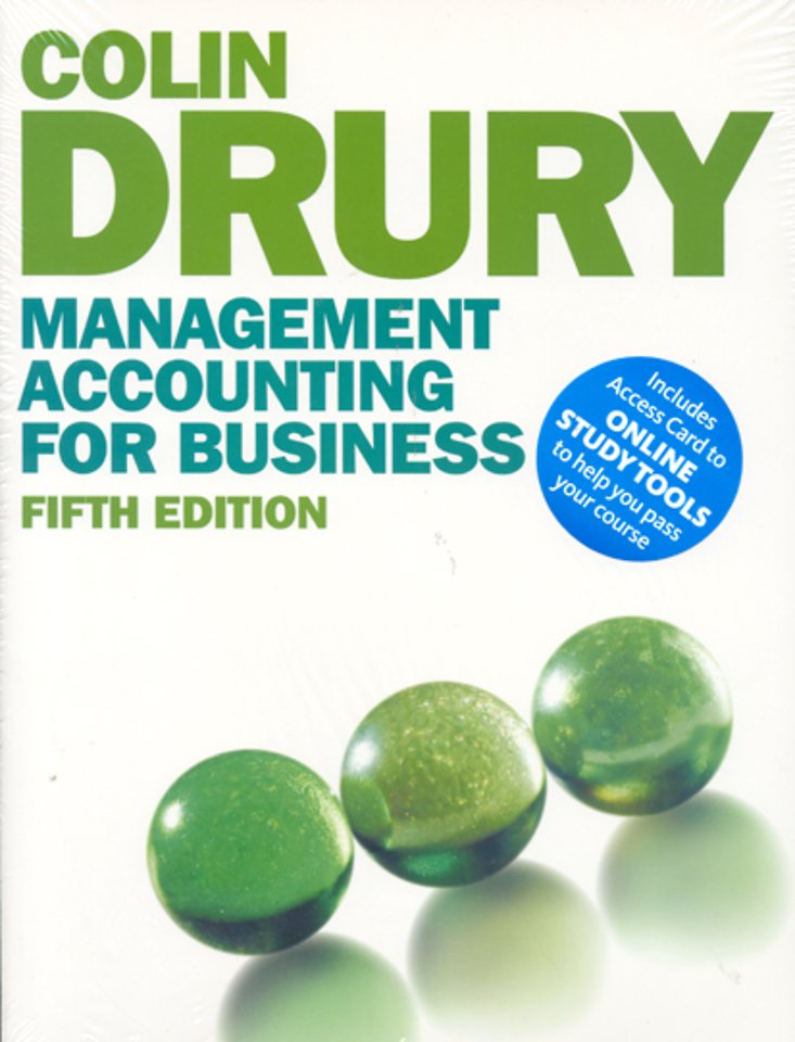 Management Accounting for Business (with CourseMate and eBook Access Card) Management Accounting for Business (with CourseMate and eBook Access Card)