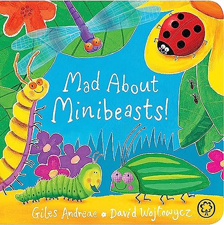 Mad About Minibeasts! Board Book