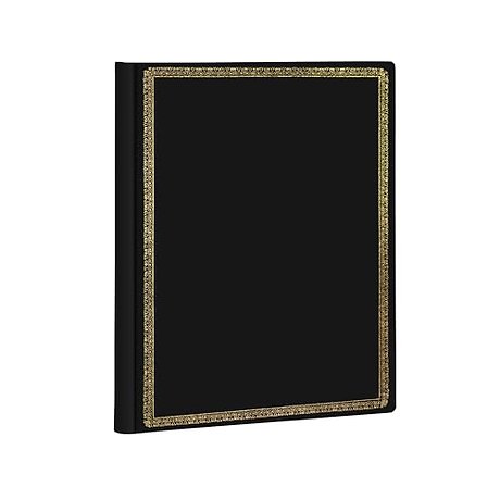 Black Edition Ultra Lined Hardcover Journal (Elastic Band Closure)