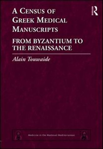 Census of Greek Medical Manuscripts