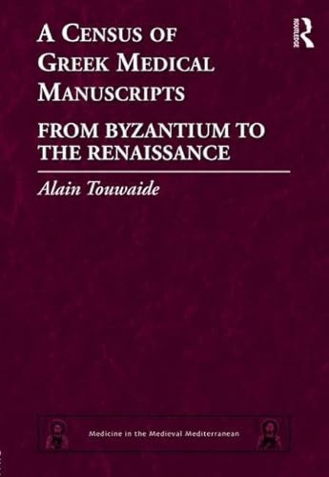 Census of Greek Medical Manuscripts