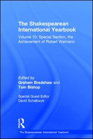 Shakespearean International Yearbook