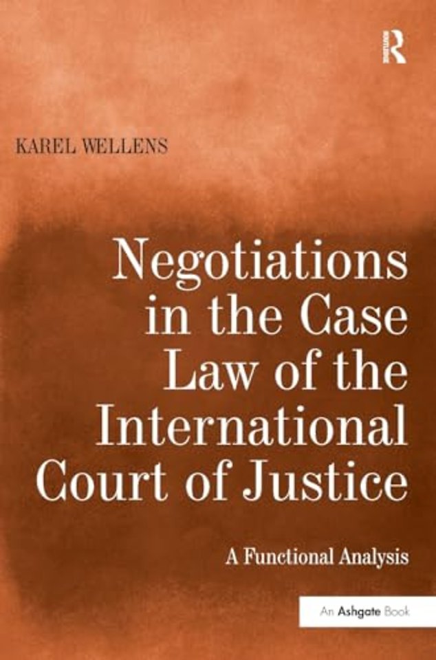 Negotiations in the Case Law of the International Court of Justice