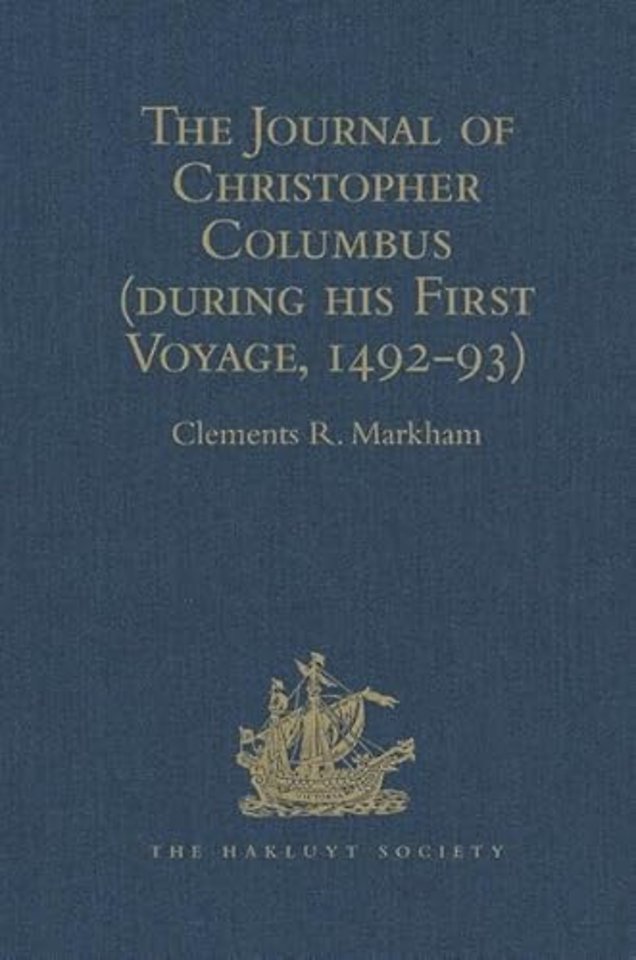 Journal of Christopher Columbus (during his First Voyage, 1492-93)