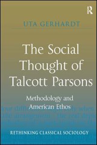 Social Thought of Talcott Parsons