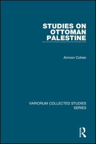 Studies on Ottoman Palestine