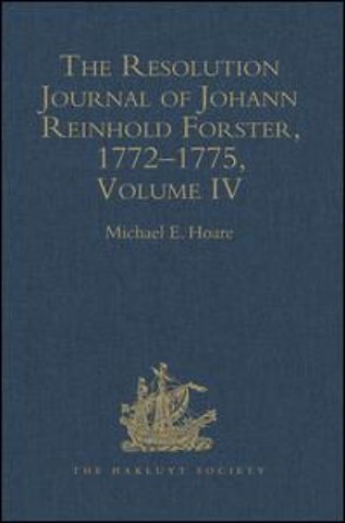 Resolution Journal of Johann Reinhold Forster, 1772–1775