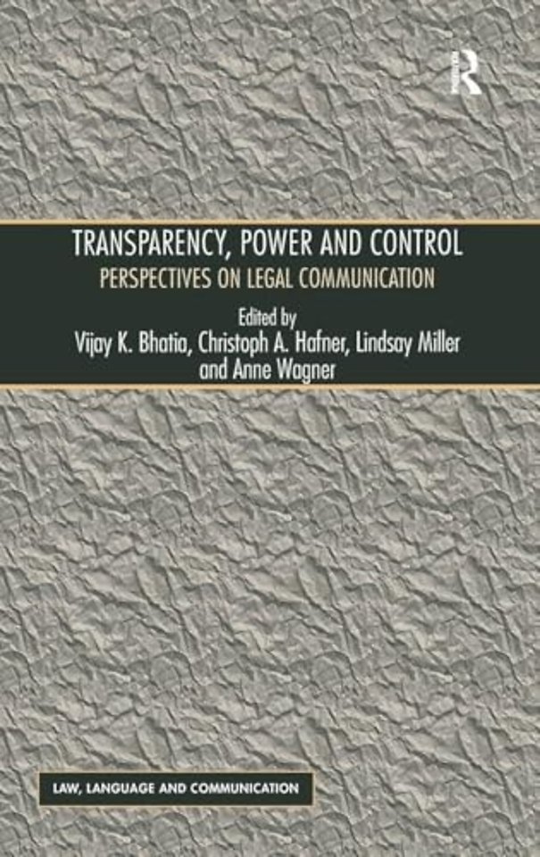 Transparency, Power, and Control