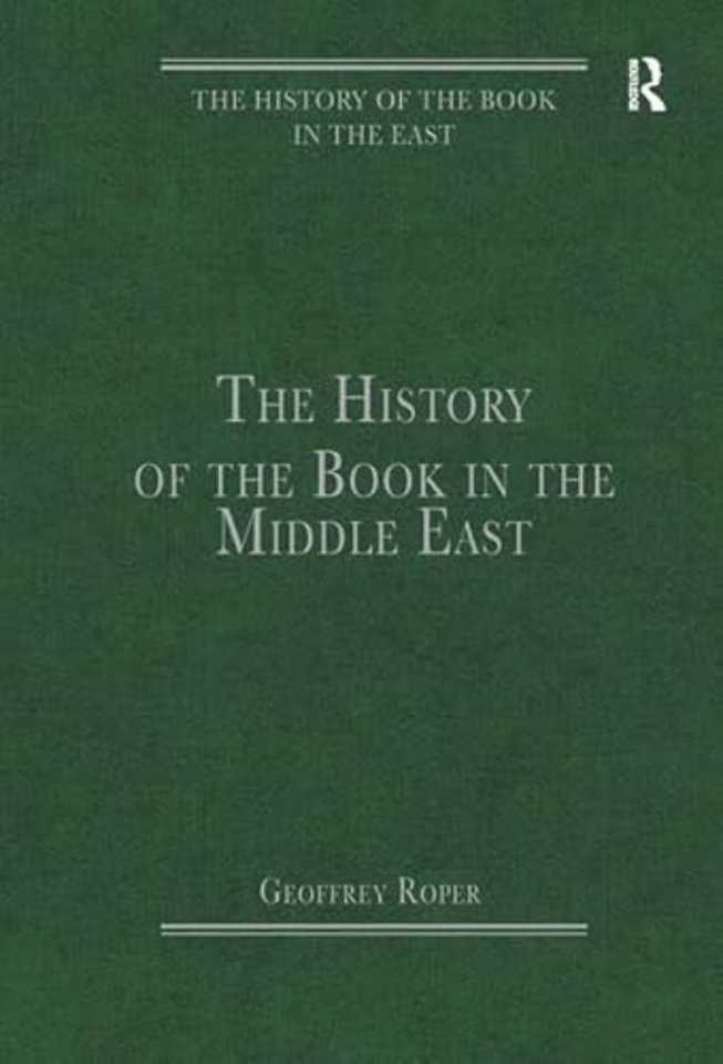 History of the Book in the East