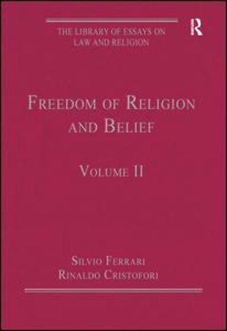 Library of Essays on Law and Religion