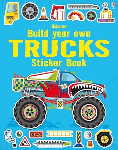 Build Your Own Trucks Sticker Book