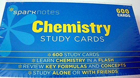 Chemistry SparkNotes Study Cards