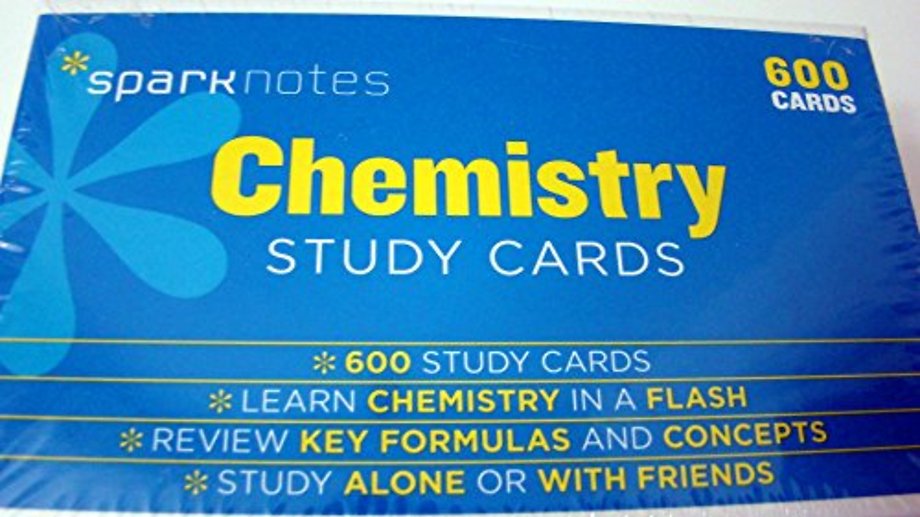 Chemistry SparkNotes Study Cards
