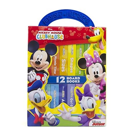 Disney Junior Mickey Mouse Clubhouse: 12 Board Books