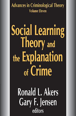 Social Learning Theory and the Explanation of Crime