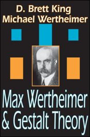 Max Wertheimer and Gestalt Theory