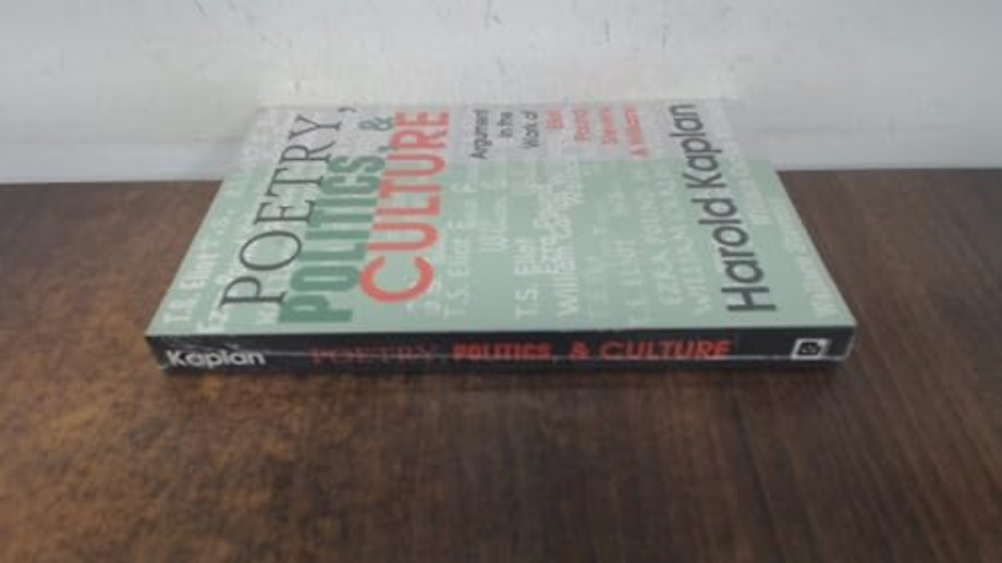 Poetry, Politics, and Culture