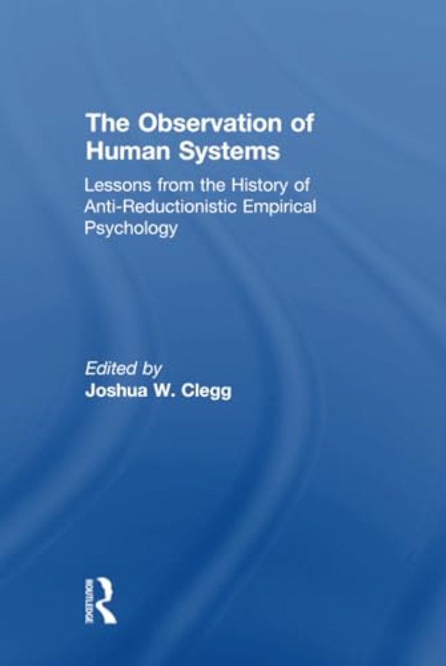 Observation of Human Systems