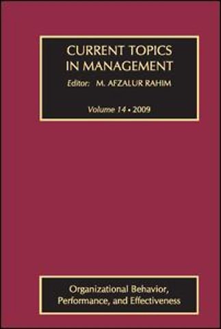 Current Topics in Management