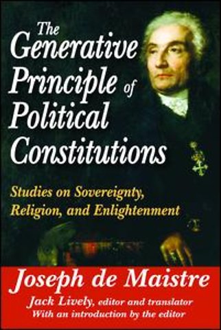 Generative Principle of Political Constitutions