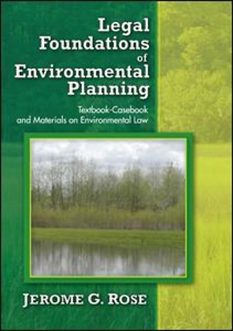 Legal Foundations of Environmental Planning