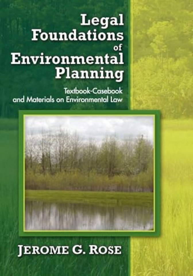 Legal Foundations of Environmental Planning