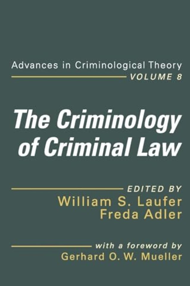 Criminology of Criminal Law