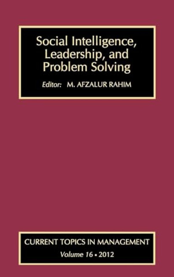 Social Intelligence, Leadership, and Problem Solving