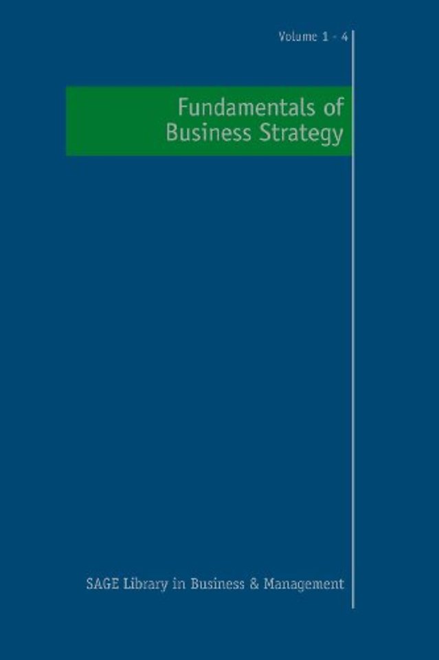 Fundamentals of Business Strategy
