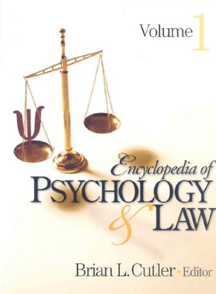 Encyclopedia of Psychology and Law