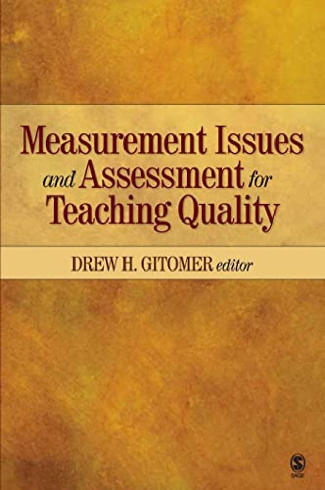 Measurement Issues and Assessment for Teaching Quality