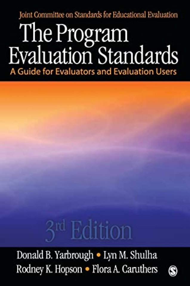 The Program Evaluation Standards
