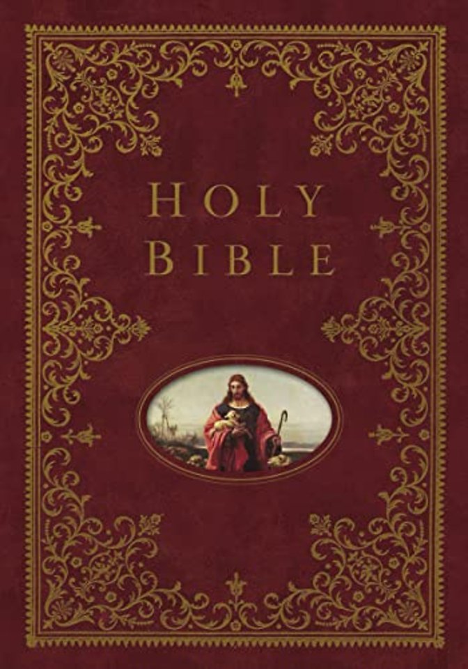 NKJV, Providence Collection Family Bible, Hardcover, Red Letter