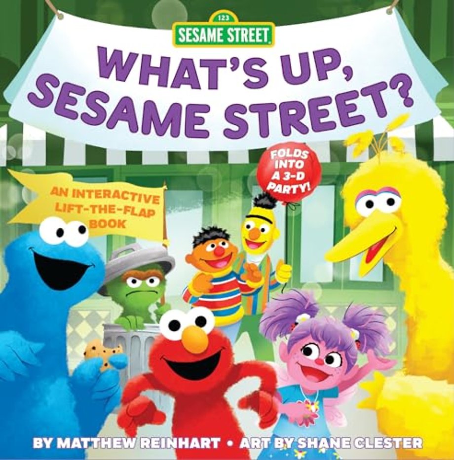 What’s Up, Sesame Street? (A Pop Magic Book)