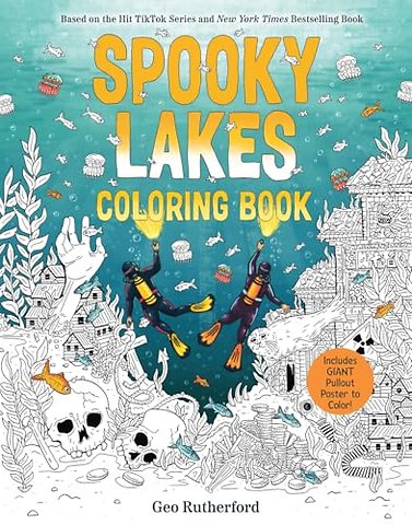 Spooky Lakes Coloring Book