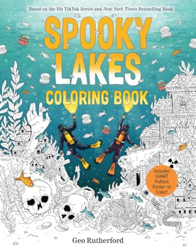 Spooky Lakes Coloring Book