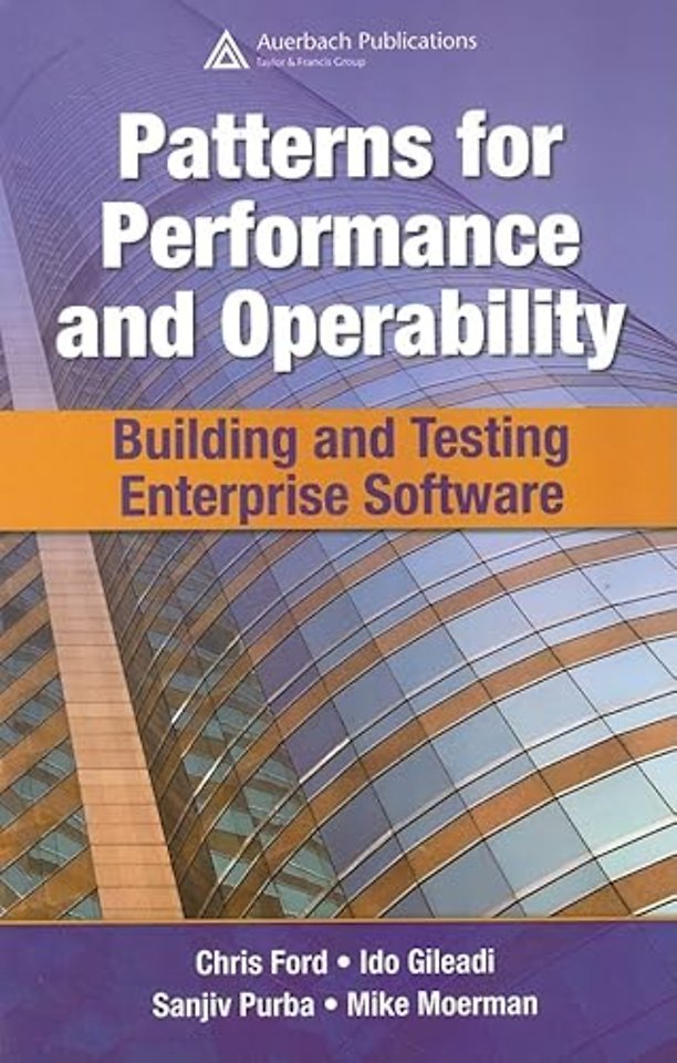 Patterns for Performance and Operability