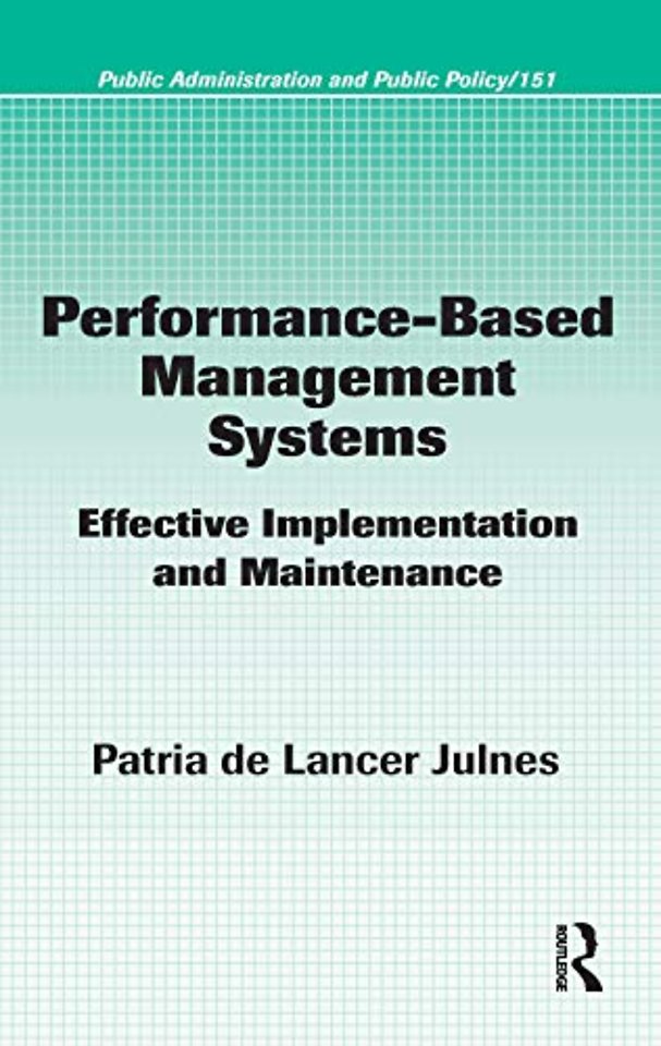 Performance-Based Management Systems
