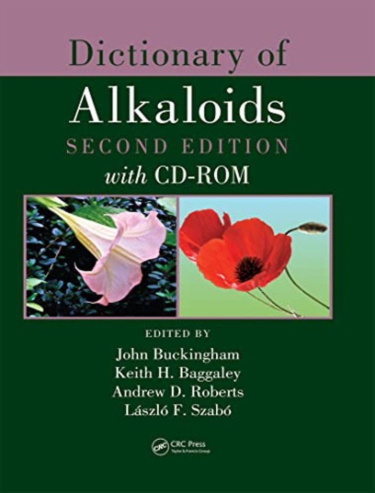 Dictionary of Alkaloids with CD-ROM