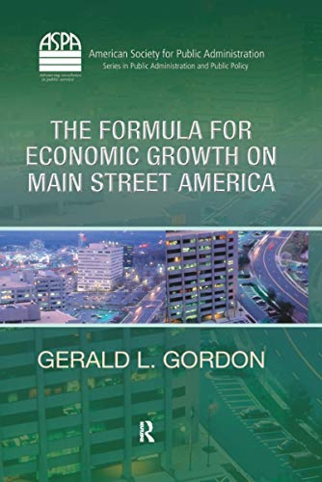 Formula for Economic Growth on Main Street America